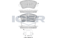 Brake Pad Set ICER