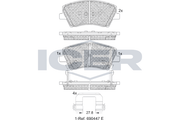 Brake Pad Set ICER