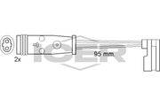 Warning Contact, brake pad wear (Braking System)