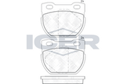 Brake Pad Set ICER