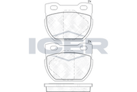 Brake Pad Set ICER