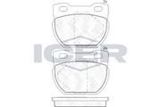 Brake Pad Set ICER