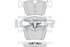 Brake Pad Set Rear Icer Jaguar Xf