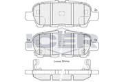 Brake Pad Set ICER