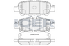 Brake Pad Set ICER