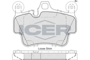 Brake Pad Front Axle Porsche Icer