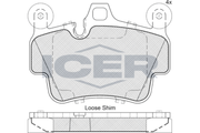 Brake Pad Front Axle Porsche Icer