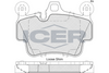 Brake Pad Front Axle Porsche Icer
