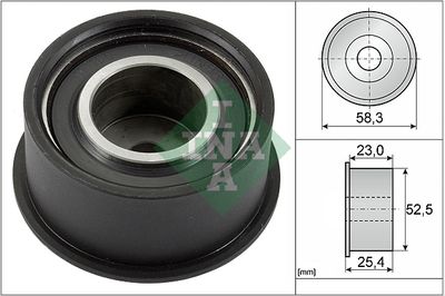 Deflection/Guide Pulley, Timing Belt