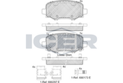 Brake Pad Icer Jeep Renegade