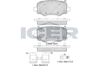 Brake Pad Icer Jeep Renegade