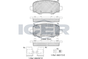 Brake Pad Icer Jeep Renegade