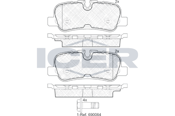 Brakepad,LAND ROVER DISCOVERY