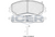 Front Brake Pad Set Icer Nissan X-Trail