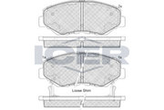 Brake Pad Set Front Icer Honda Crh