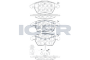 Brake Pad Set, disc brake (Braking System)