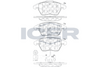 Brake Pad Set, disc brake (Braking System)