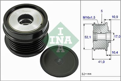 Alternator Freewheel MERCEDES-BENZ