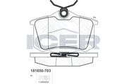 Rear Brake Pad Set