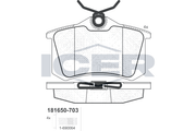 Rear Brake Pad Set