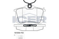 Rear Brake Pad Set