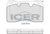 Brake Pad Set Front Icer Audi Q7