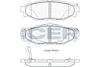 Front Brake Pad Icer Subaru Impreza