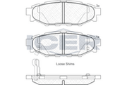 Front Brake Pad Icer Subaru Impreza