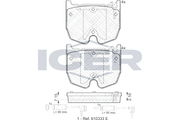 Brake Pad Set, disc brake (Braking System)