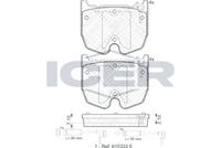Brake Pad Set, disc brake (Braking System)