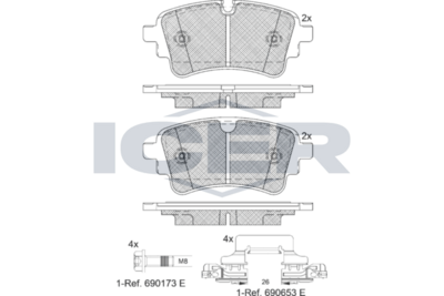 Brakepad,AUDI A5