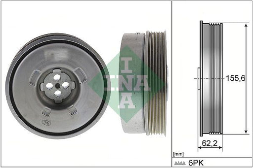 Belt Pulley, crankshaft BMW