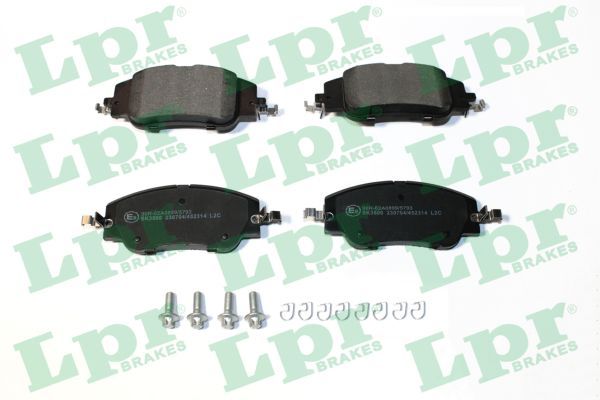 Brake Pad Set, disc brake (Braking System)