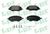 Brake Pad Set, disc brake (Braking System)