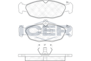 Front - Brake Pad - Icer - Opel Corsa
