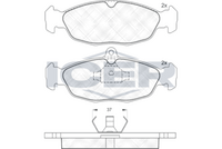 Front - Brake Pad - Icer - Opel Corsa