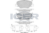 Brake Pad Set Front Icer Opel Insignia
