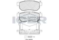 Brake Pad Set, disc brake (Braking System)