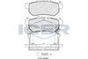 Brake Pad Set, disc brake (Braking System)