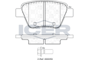 Brake Pad Set, disc brake (Braking System)