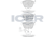 Brake Pad Set, disc brake (Braking System)