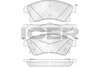 Front - Brake Pad - Icer Chevrolet Aveo