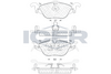 Front - Brake Pad - Icer - Opel Astra G
