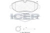 Brake Pad Set   MERCEDES-BENZ