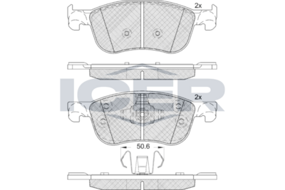Brake pads FORD