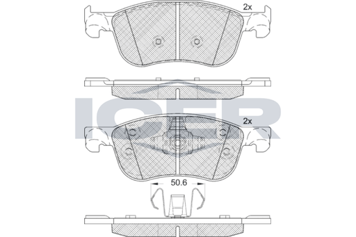 Brake pads FORD