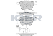 Brake Pad Front Axle Audi Icer