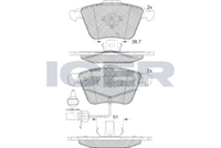Brake Pad Front Axle Audi Icer