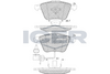 Brake Pad Front Axle Audi Icer