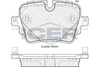 Brake Pad Set, disc brake (Braking System)